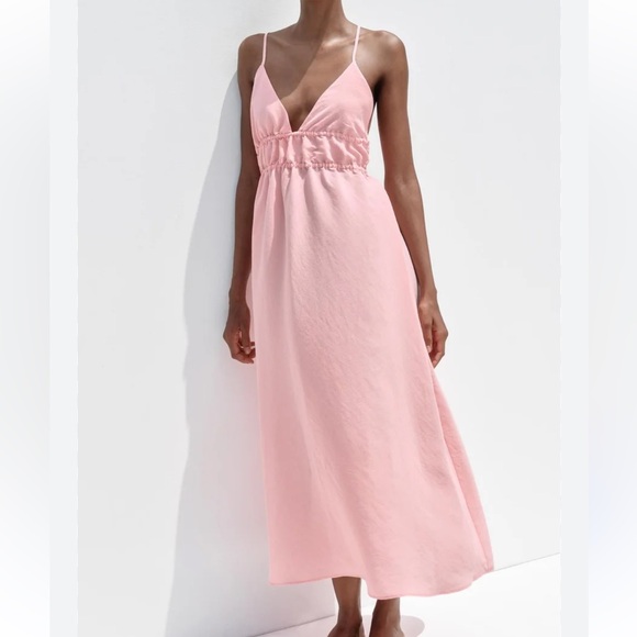 Zara Dresses & Skirts - Zara Flowing Midi Dress